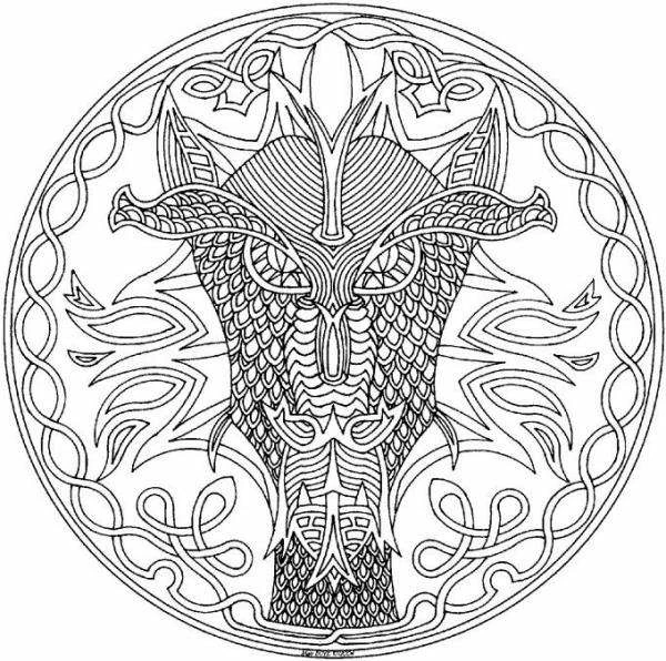 Mandalas Animaux 205